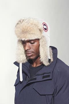 Accesorios Canada Goose Hombre México - Aviator Gorros Blancos RV9276301